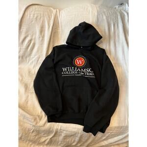 Gildan Williamson School of Trades Black hoodie Mens L